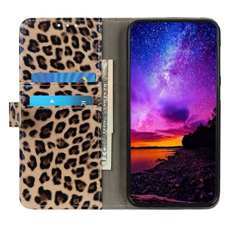 δερματινη θηκη Sony Xperia 1 IV Leopard Skin Effect